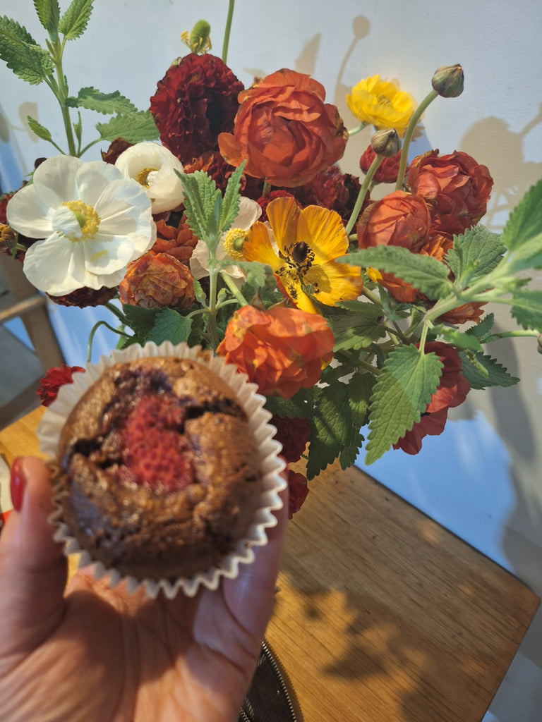 Peter's Gooey Hazelnut Muffins