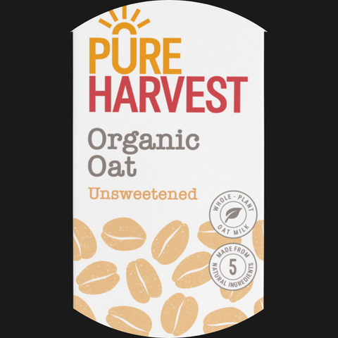 PURE HARVEST OAT MILK ORGANIC UNSWEETENED