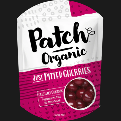 CHERRIES PITTED FROZEN ORGANIC, 500GMS