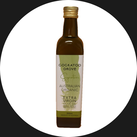 OLIVE OIL EXTRA VIRGIN ORGANIC 500ML BOTTLE