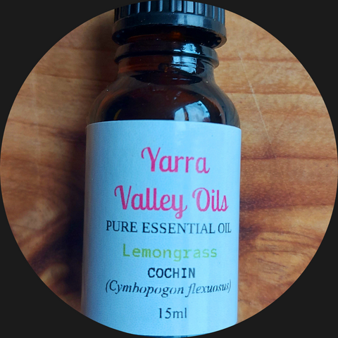 Yarra Valley Oils Pure Essential Oil of Lemongrass